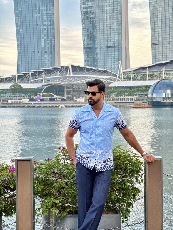 Singapura spotted shirt