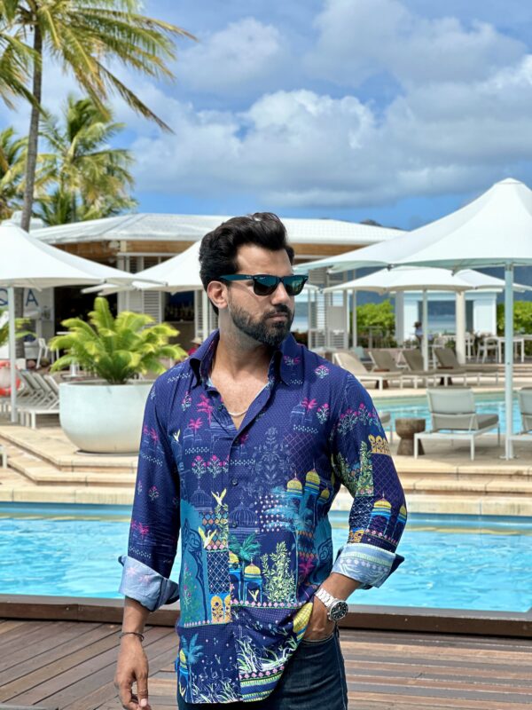 Midnight swan shirt