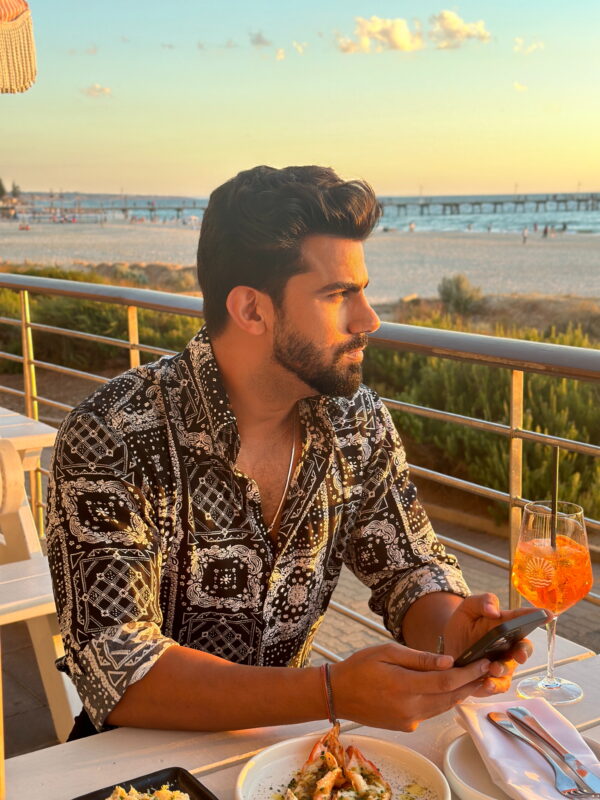 Bohemian black and white shirt - Image 4