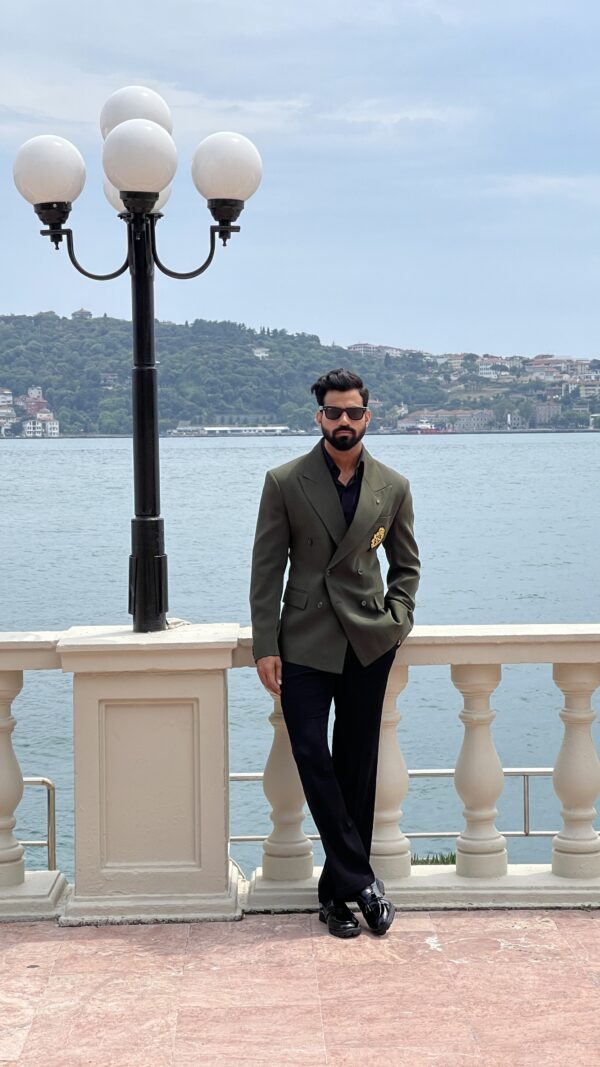 Classic bottle green blazer - Image 3