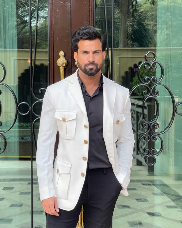 White viaggio jacket